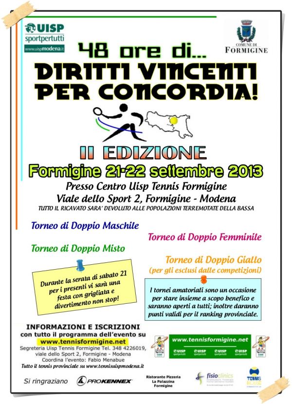 48 ore di ...Diritti Vincenti per Concordia! II Edizione