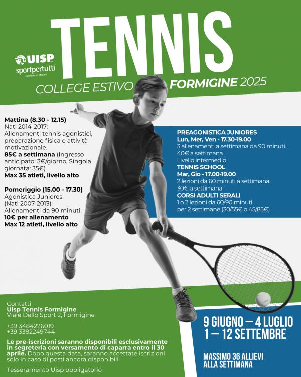 tennis formigine estivo tennis formigine estivo