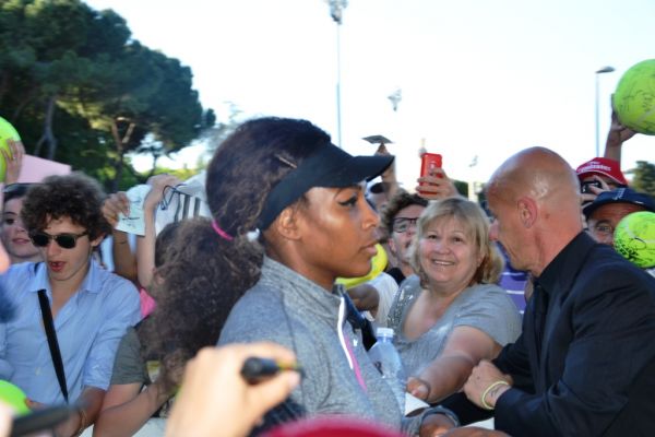 Serena Williams vincitrice a Roma